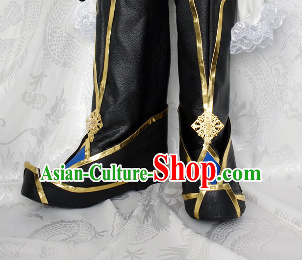 Top Chinese Cosplay Suphero Supheroine Long Boot Boots