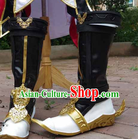 Top Chinese Cosplay Suphero Supheroine Long Boot Boots