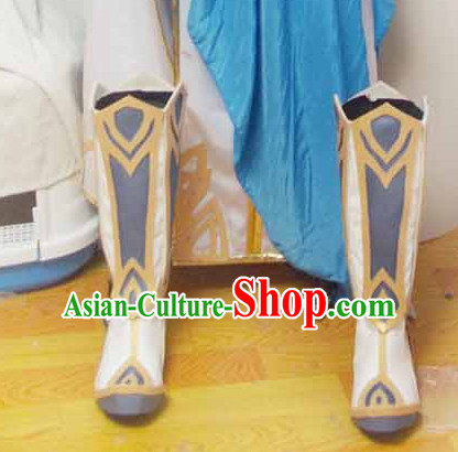 Top Chinese Cosplay Suphero Supheroine Long Boot Boots