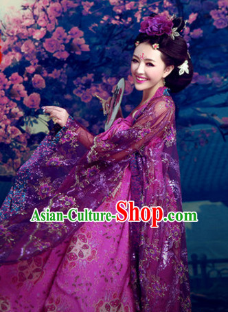 Traditional Chinese Stage Dancing Costume Chinese Classical Dance Costumes Complete Set for Women