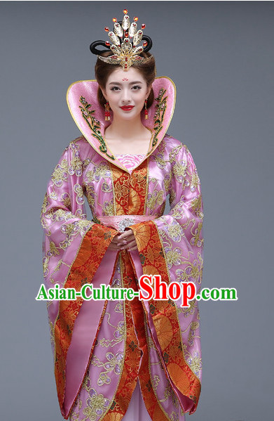 Traditional Chinese High Collar Women Clothes CLassical Dress Complete Set