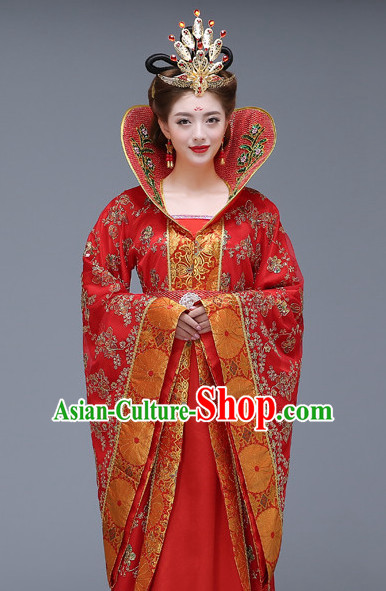 Traditional Chinese High Collar Women Clothes CLassical Dress Complete Set