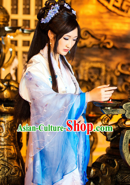 Ancient China Princess Garment Traditional Costumes High Quality Chinese National Costumes and Accessories Complete Set for Women