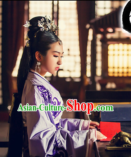 Ancient China Princess Garment Traditional Costumes High Quality Chinese National Costumes and Accessories Complete Set for Women