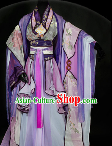 Ancient Chinese Princess Dresses Hanzhuang Empress Han Fu Queen Han Clothing Traditional Chinese Dress Hanfu National Costume Complete Set for Women or Girls