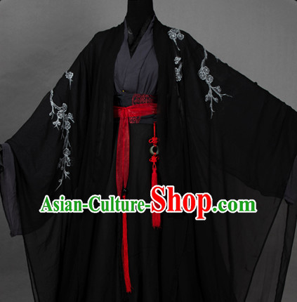 Ancient Chinese Prince Dresses Hanzhuang Royal Han Fu Imperial Han Clothing Traditional Chinese Dress Hanfu National Costume Complete Set for Men or Boys