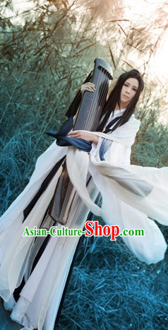 Ancient Chinese Dresses Hanzhuang Han Fu Han Clothing Traditional Chinese Dress Hanfu National Costume Complete Set for Men or Boys