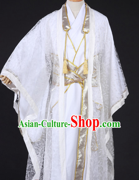 Ancient Chinese Style Halloween Costumes Costume Complete Set for Men