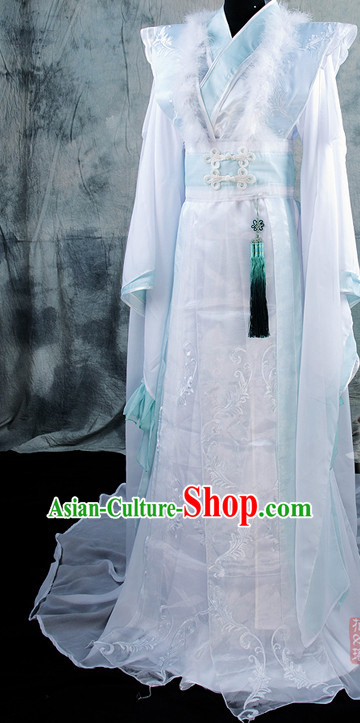 Chinese Classical Prince Royal Hanfu Han Fu Clothes Complete Set for Men