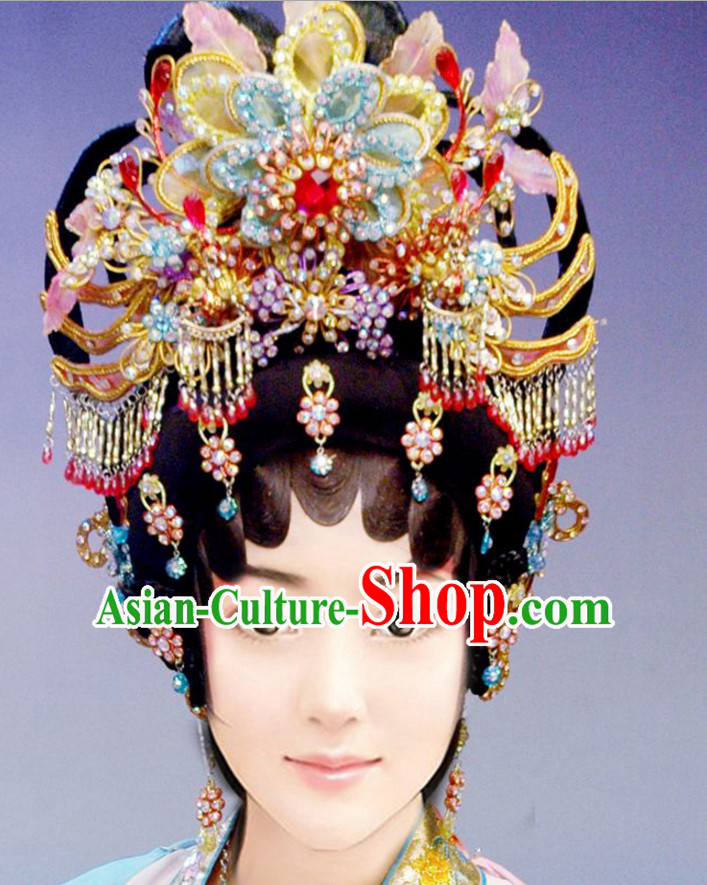 Chinese Princess Phoenix Hair Headwear Crowns Hats Headpiece Hair Accessories Jewelry