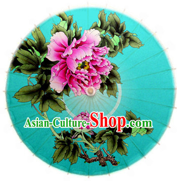 Asian Dance Umbrella China Handmade Classic Umbrellas Stage Performance Umbrella Dance Props