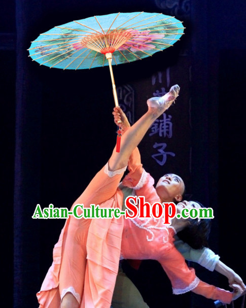 Asian Dance Umbrella China Handmade Classic Umbrellas Stage Performance Umbrella Dance Props