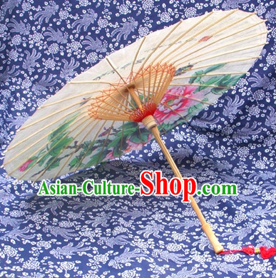 Asian Dance Umbrella China Handmade Classic Umbrellas Stage Performance Umbrella Dance Props