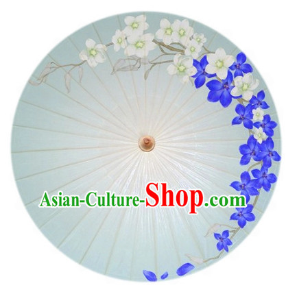 Asian Dance Umbrella China Handmade Traditional Painting Umbrellas Stage Performance Umbrella Dance Props