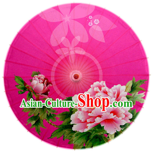 Asian Dance Umbrella Chinese Handmade Flower Umbrellas Stage Performance Umbrella Dance Props