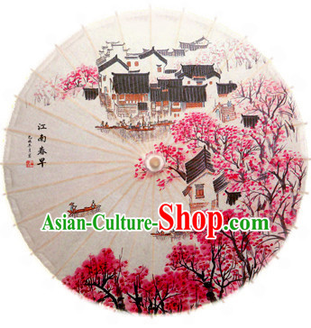 Asian Dance Umbrella Chinese Handmade Umbrellas Stage Performance Umbrella Dance Props for Kids