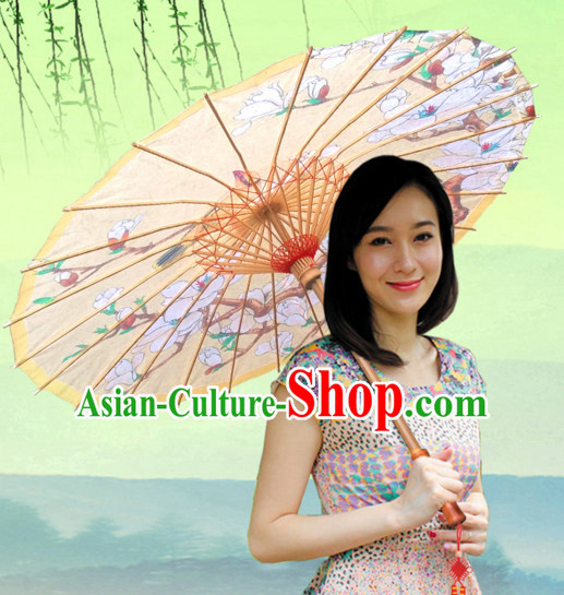 Asian Dance Umbrella Chinese Handmade Birds Flower Umbrellas Stage Performance Umbrella Dance Props for Kids