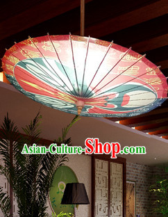 Asian Dance Umbrella China Handmade Opera Masks Umbrellas Stage Performance Umbrella Dance Props