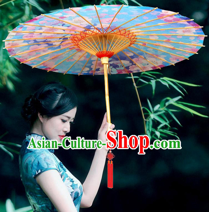 Asian Dance Umbrella Chinese Handmade Flower Umbrellas Stage Performance Umbrella Dance Props