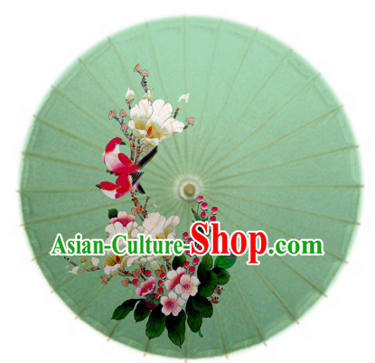 Asian Dance Umbrella China Handmade Traditional Calligraphy Umbrellas Stage Performance Umbrella Dance Props