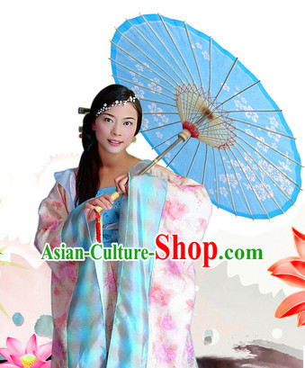 Traditional Rainproof Handmade Chinese Moon Festival Changer Oil Paper Umbrellas China Dance Umbrella Stage Performance Umbrella Dancing Props