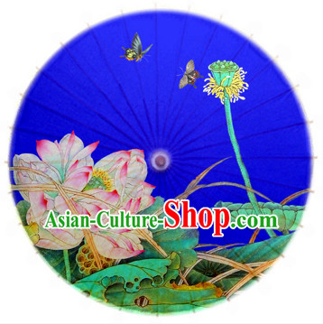 Asian Dance Umbrella China Handmade Traditional Umbrellas Stage Performance Umbrella Dance Props