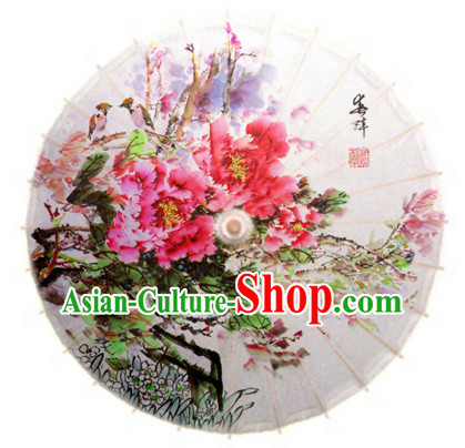 Asian Dance Umbrella China Handmade Traditional Umbrellas Stage Performance Umbrella Dance Props