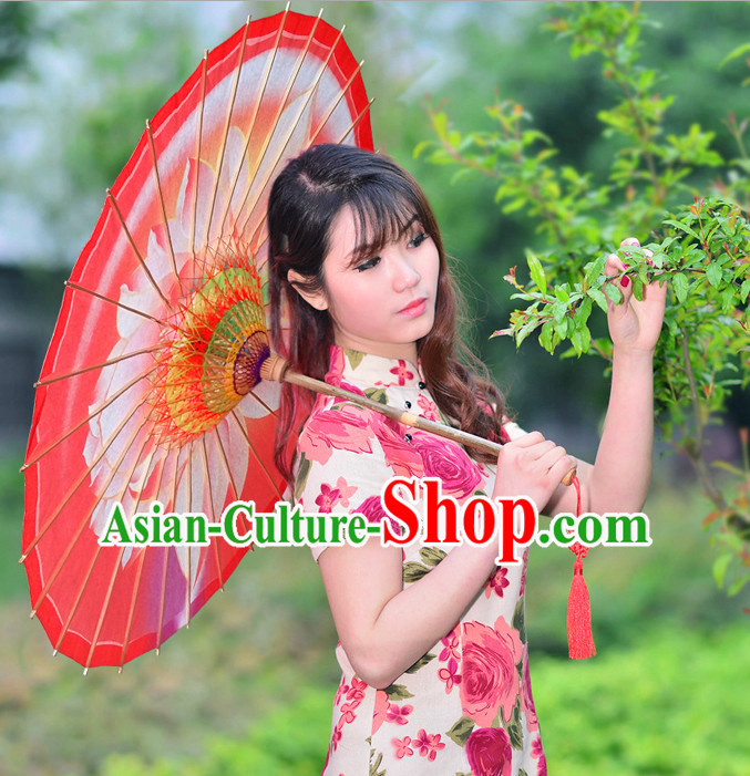 Asian Dance Umbrella China Handmade Traditional Umbrellas Stage Performance Umbrella Dance Props