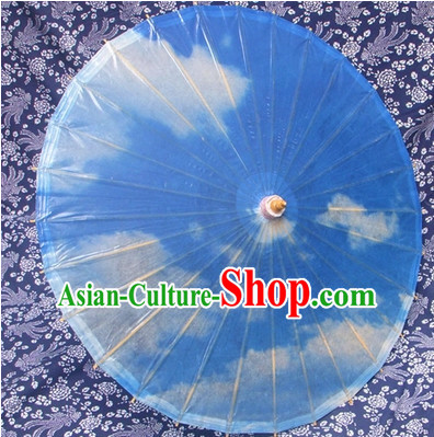 Traditional Rainproof Handmade Chinese Classic Oil Paper Umbrellas China Dance Umbrella Stage Performance Umbrella Dancing Props