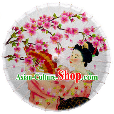 Traditional Rainproof Handmade China Dance Umbrella Stage Performance Umbrella Dancing Props