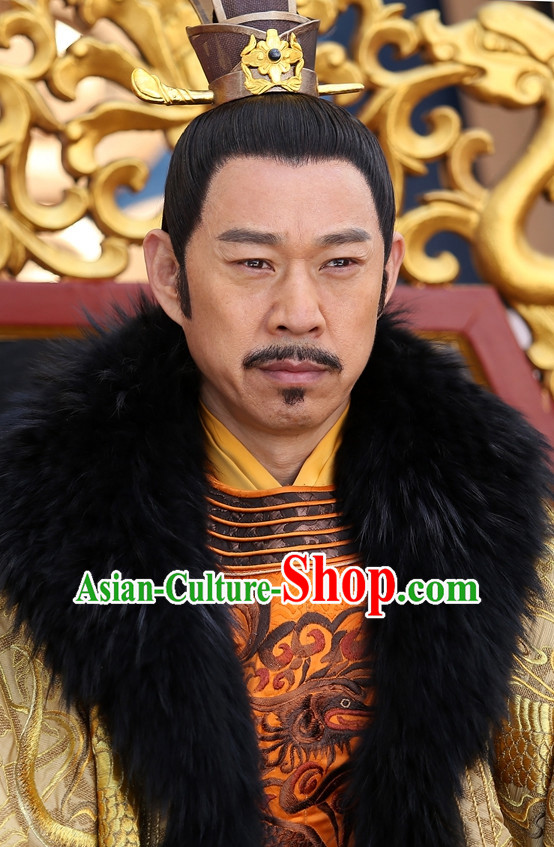 Chinese Ancient Tang Dynasty Emperor Coronet Imperial Crown for Men
