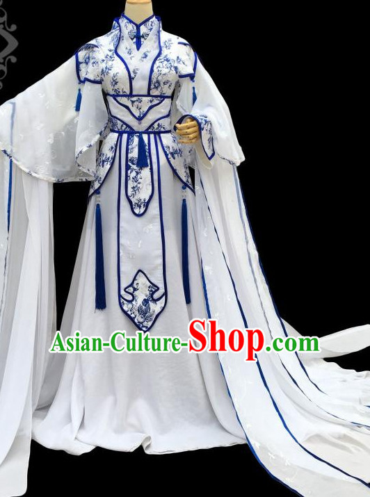 Chinese Hanfu Hakama Traditional Prince Dress Quju Supreme Chinese Costume Ancient Chinese Costume and Headpieces Complete Set
