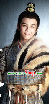 Chinese Ancient Men Black Wigs