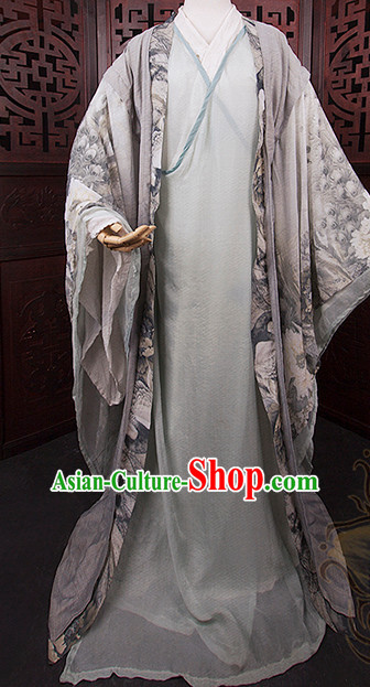 Chinese Hanfu Robe Clothing Handmade Bjd Dress Opera Costume Drama Costumes Complete Set