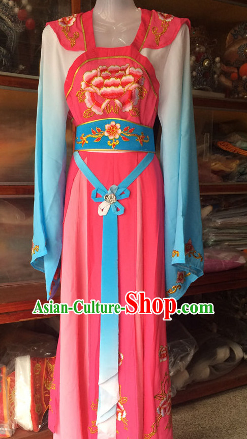 China Beijing Opera Women Princess Costume Embroidered Robe Stage Costumes Complete Set