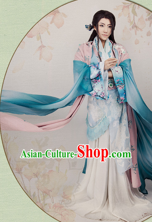 Chinese Hanfu Robe Prince Clothing Handmade Bjd Dress Opera Costume Drama Costumes Complete Set