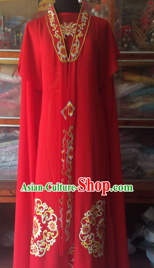 China Beijing Opera Men Wedding Dresses Embroidered Robe Stage Costumes Complete Set