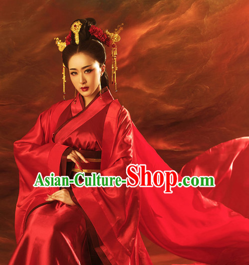 Ancient Chinese Princess Women Costumes Costume Traditional Chinese Fairy Hanfu Han Fu Costumes Ancient Cosplay Complete Set