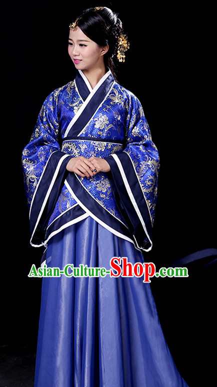 Chinese Women Hanbok Kimono Stage Opera Costume Dresses Costume Ancient Cosplay Complete Set
