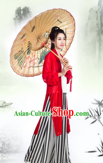 Chinese Women Hanbok Kimono Stage Opera Costume Dresses Costume Ancient Cosplay Complete Set