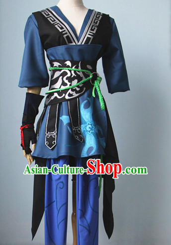 Chinese Women Hanbok Kimono Stage Opera Costume Dresses Costume Ancient Cosplay Complete Set