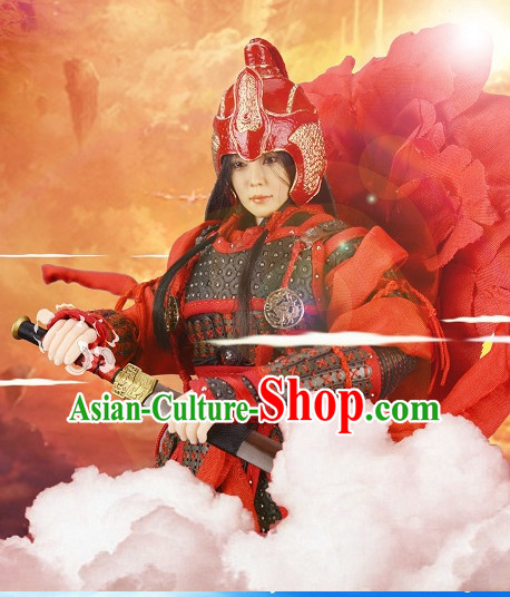 red hanfu dress gown Chinese costumes armor sleeves cloak ancient costume armor sash blouses cheong sam men clothing trousers