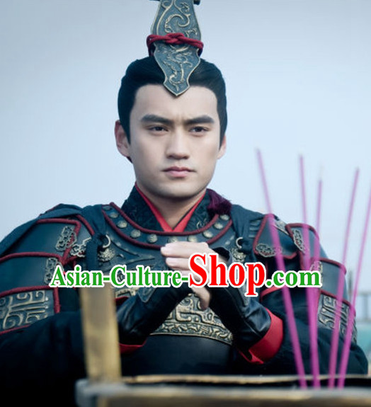 Chinese Ancient Black Wigs for Men