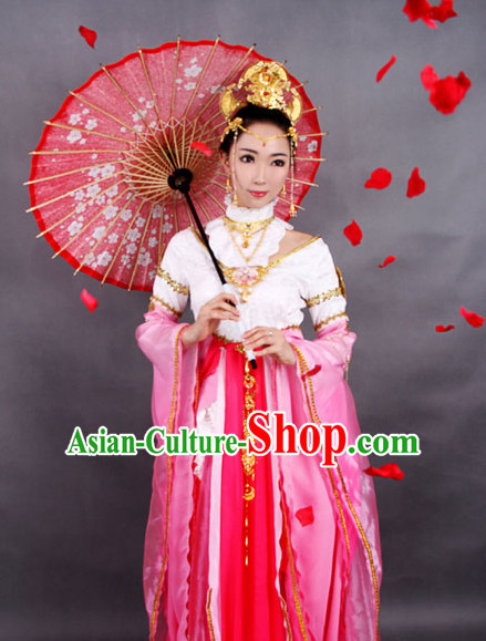 Special Ancient Chinese Official Traditional Opera Princess Costume Dresses Complete Set