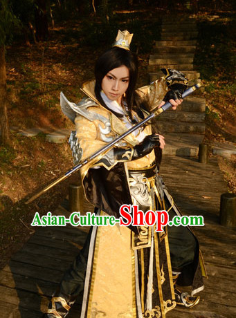 Special Ancient Chinese Heroine Armor Costumes Body Costume Dresses Complete Set