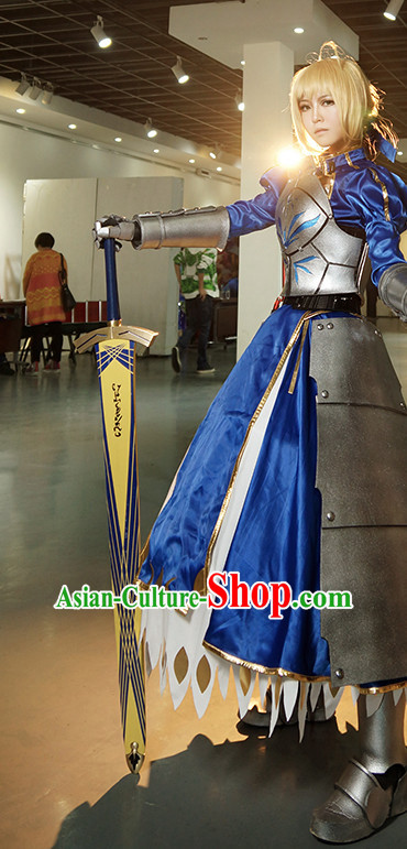 Special Ancient Chinese Armor Costumes General Body Costume Dresses Complete Set