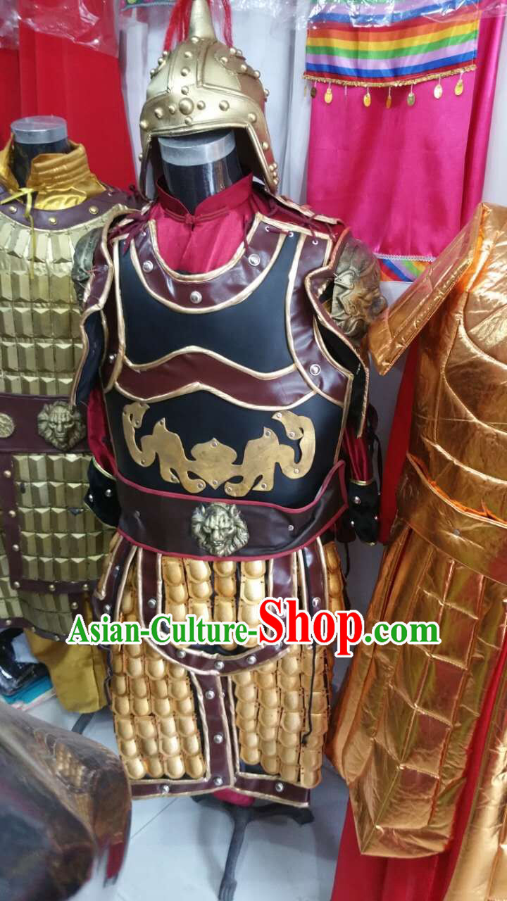 Special Ancient Chinese Armor Costumes General Body Costume Dresses Complete Set