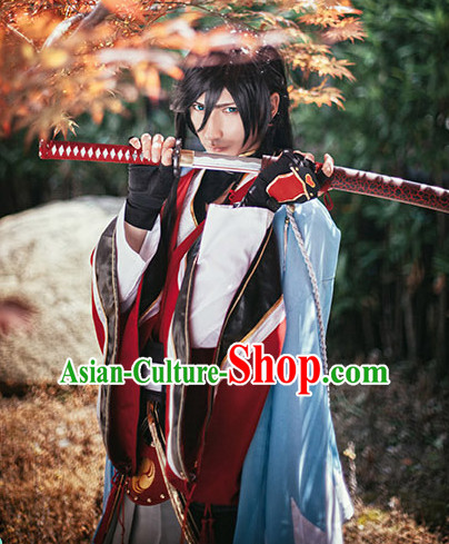 Special Ancient Chinese Assassin Costumes Samurai  Costume Dresses Complete Set