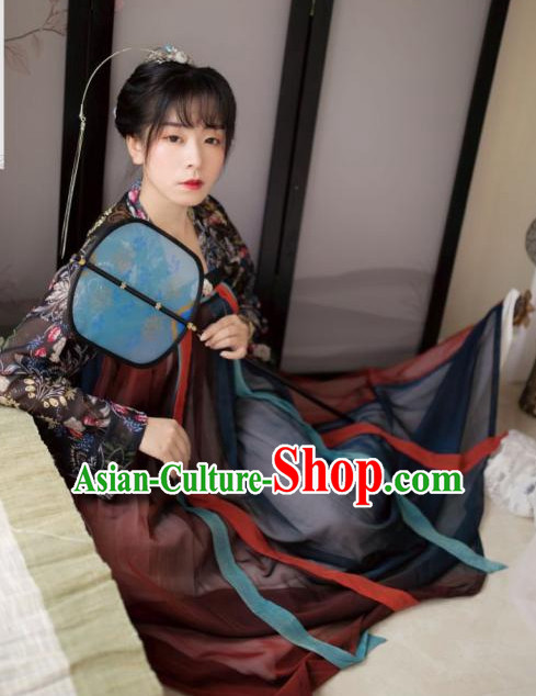 Ancient Chinese Clothing Traditional Hanfu Hanbok Kimono Dress National Costume Dresses Complete Set