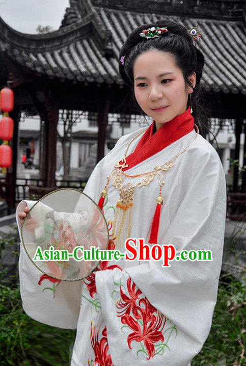 Ancient Chinese Princess Ming Dynasty Dresses Traditional Royal Stage Hanfu Classical Dress National Costumes Clothing and Hair Jewelry Complete Set